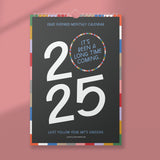 2025 Eras Wall Calendar