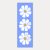 Live Laugh Leave Me Alone Flower Bookmark