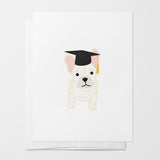 Frenchie Graduation Greeting Card