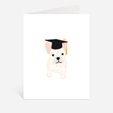 Frenchie Graduation Greeting Card