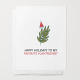 Holiday Plantrovert Card
