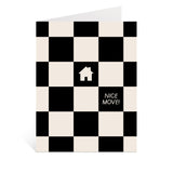 nice move new home checkerboard card
