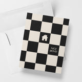 nice move greeting card for housewarming new home realtor closing gift by just follow your art