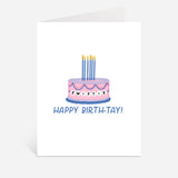 Happy Birth-Tay Birthday Card