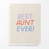 Best Aunt Ever Greeting Card