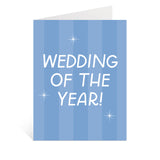 Wedding Of The Year Greeting Card