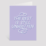 Unwritten Greeting Card