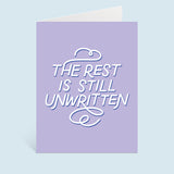 Unwritten Greeting Card
