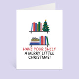 Christmas Shelf Greeting Card