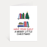 Christmas Shelf Greeting Card