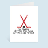 Zamboni Ride Greeting Card