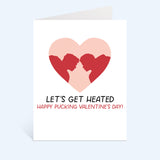 Let's Get Heated! Heated Rivalry Valentine's Day Card