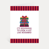 Bookmas Holiday Greeting Card