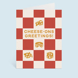 Cheese-on's Greetings Holiday Card