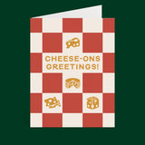 Cheese-on's Greetings Holiday Card