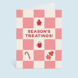 Season's Treatings Holiday Greeting Card