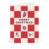 Merry Craftmas Greeting Card