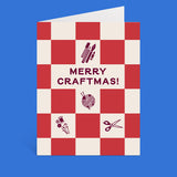 Merry Craftmas Greeting Card