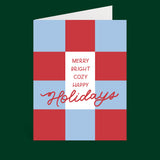 Merry + Bright Holiday Greeting Card