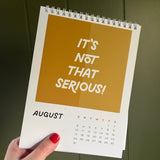 2025 Desk Calendar