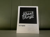 2025 Desk Calendar