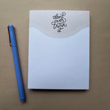 Don't Overthink It Notepad