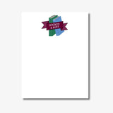 Booked & Busy Notepad