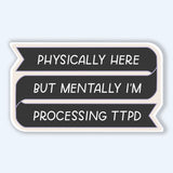 TTPD Sticker