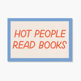 Hot People Read Books Sticker