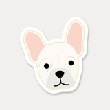 french bulldog vinyl sticker