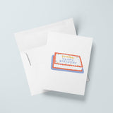 Belated Happy Birthday Card