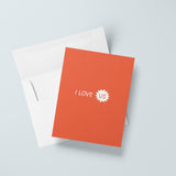 I Love Us Card