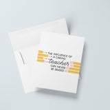 Caring Teacher Appreciation Card
