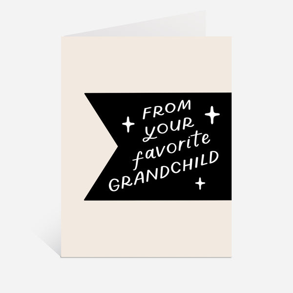 From Your Favorite Grandchild Card