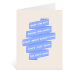 Mom Was Right Card