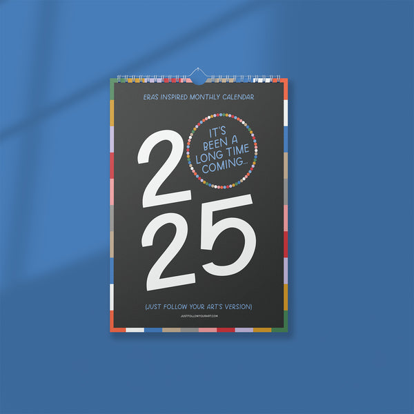 2025 Eras Wall Calendar