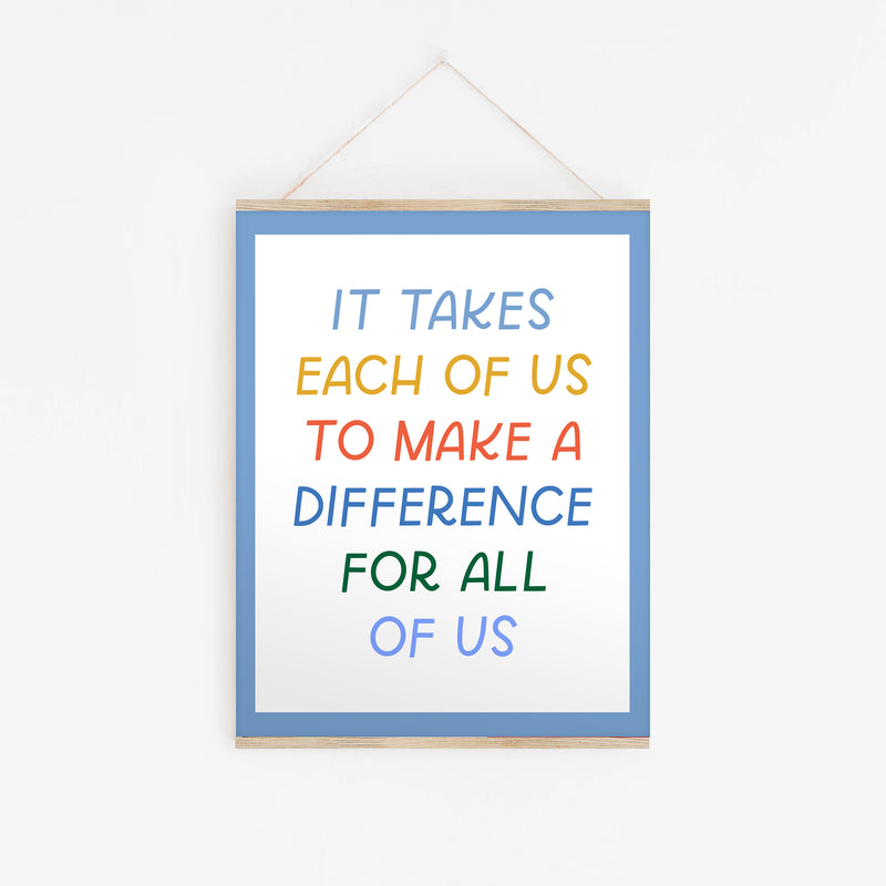 All Of Us Art Print