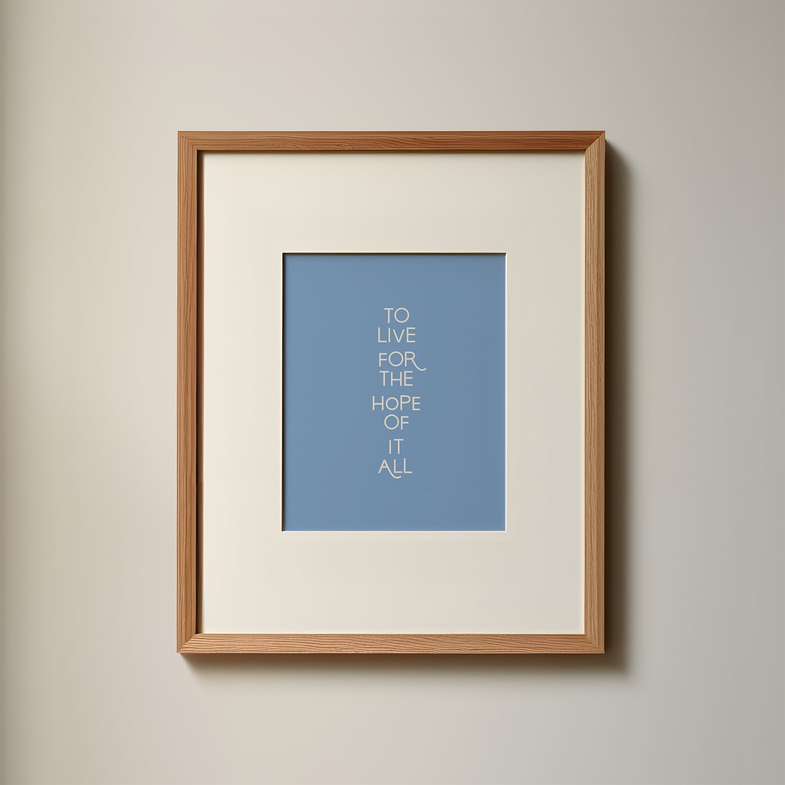 The Hope Of It All Art Print – Just Follow Your Art