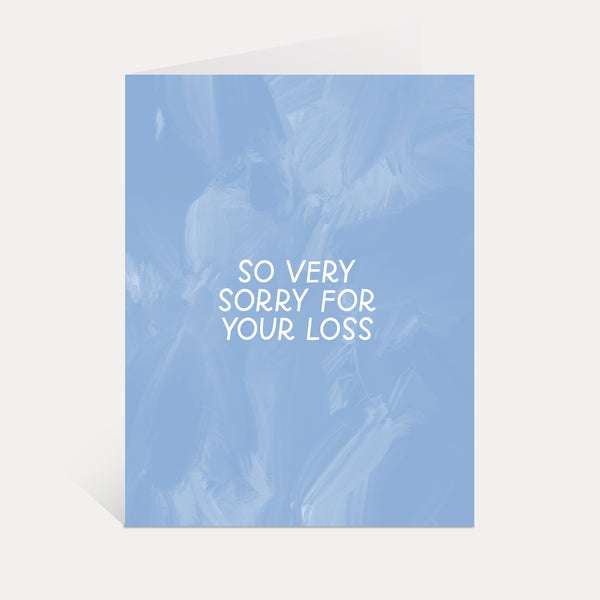So Very Sorry For Your Loss Card