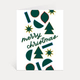 Merry Christmas Holiday Greeting Card