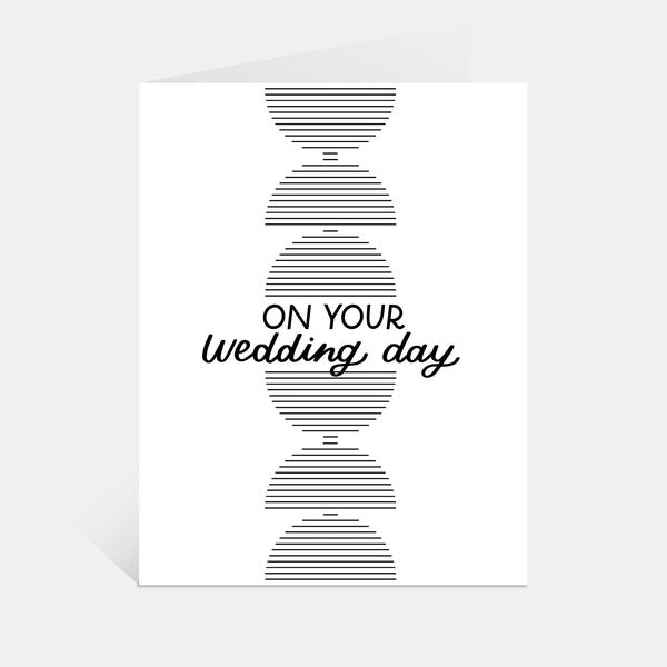 On Your Wedding Day Greeting Card