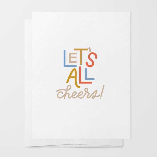 Let's All Cheers Card