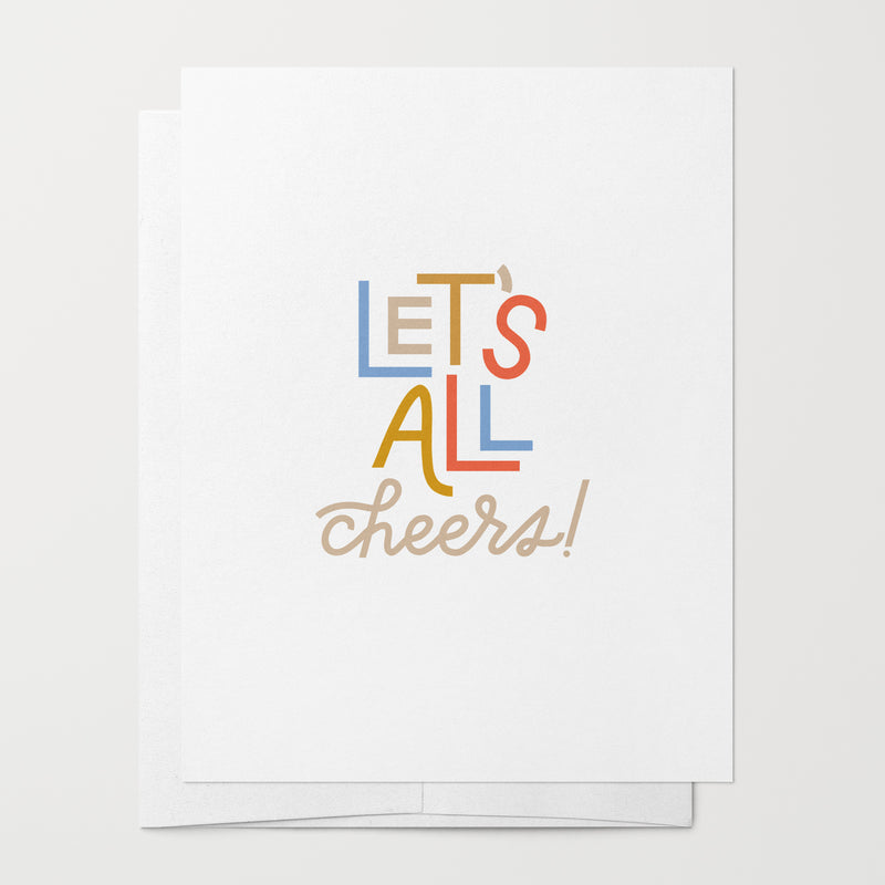 Let's All Cheers Card
