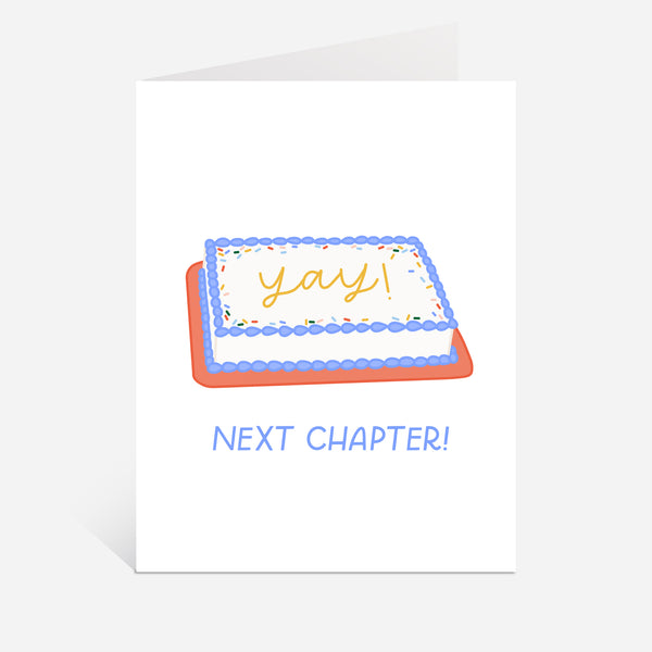 Next Chapter Celebration Card