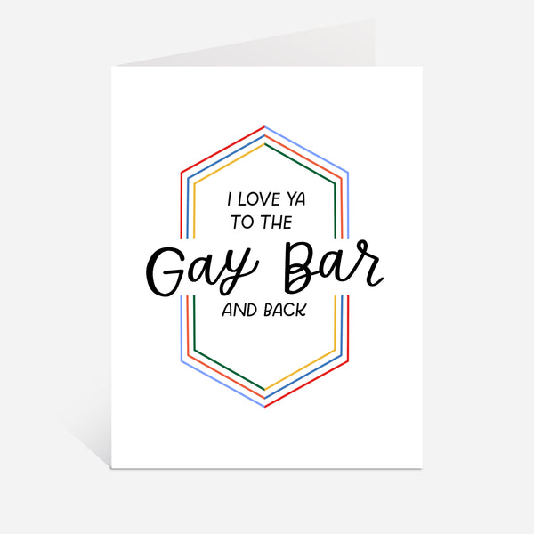 Gay Bar Love Card