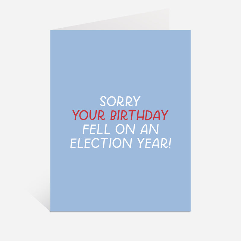 Election Year Birthday Card