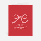 Valengirlie Greeting Card