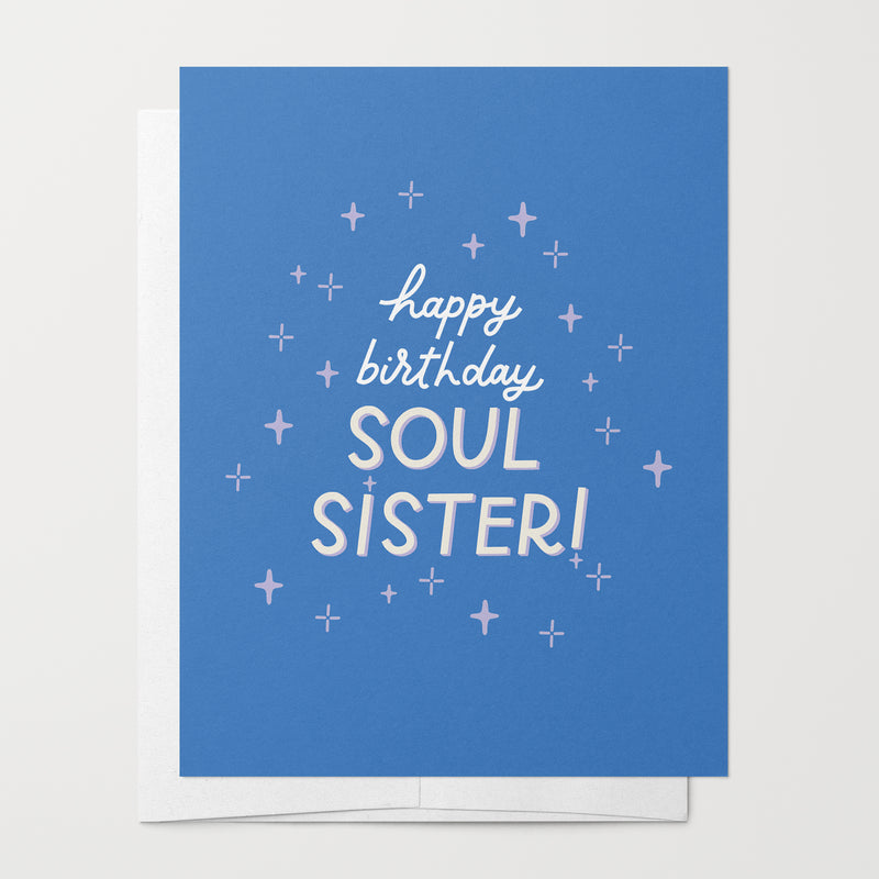 Soul Sister Birthday Card