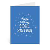 Soul Sister Birthday Card