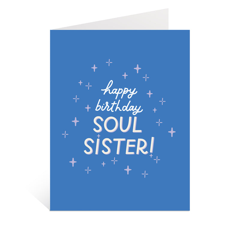 Soul Sister Birthday Card